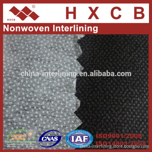 Waterproof Washable Non Woven Interlinings Fabric Polyester Nonwoven Cloth